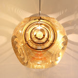 Modern Irregular Round Stainless Steel Pendant Light Chandelier for Dining Room and Bar