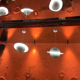 Modern Jupiter Ring LED Pendant Light Circular White Hanging Ceiling Lamp