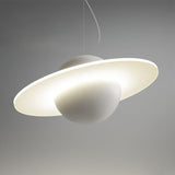 Modern Jupiter Ring LED Pendant Light Circular White Hanging Ceiling Lamp