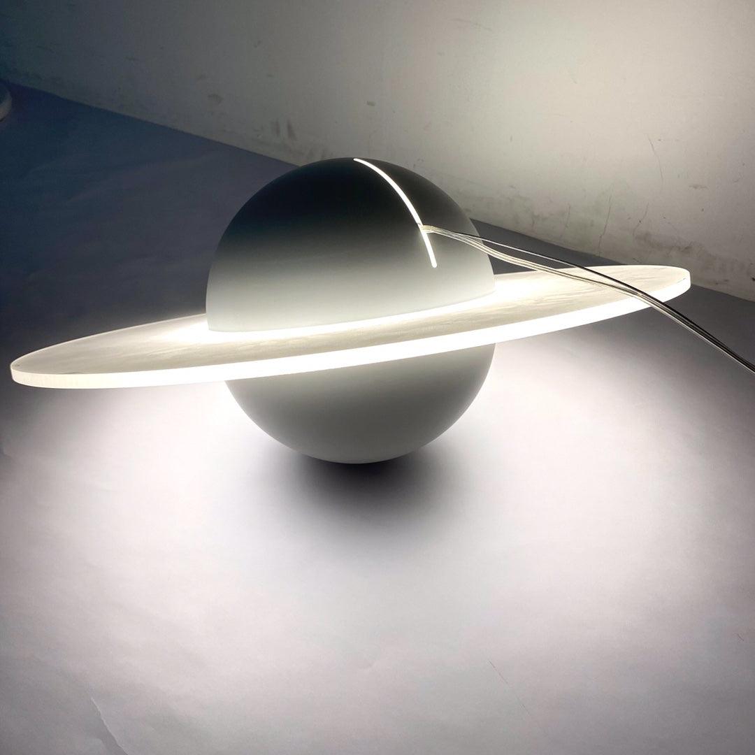 Modern Jupiter Ring LED Pendant Light Circular White Hanging Ceiling Lamp