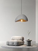 Modern Khmara Style Cloud Swag Pendant Light Artistic Moon Aesthetic Ceiling Lamp for Kitchen and Bedroom