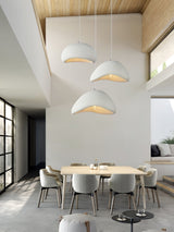 Modern Khmara Style Cloud Swag Pendant Light Artistic Moon Aesthetic Ceiling Lamp for Kitchen and Bedroom