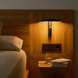 Modern Konoha Adjustable Spotlight Wall Sconce Set of 2 Minimalist Bedside Reading Lamp
