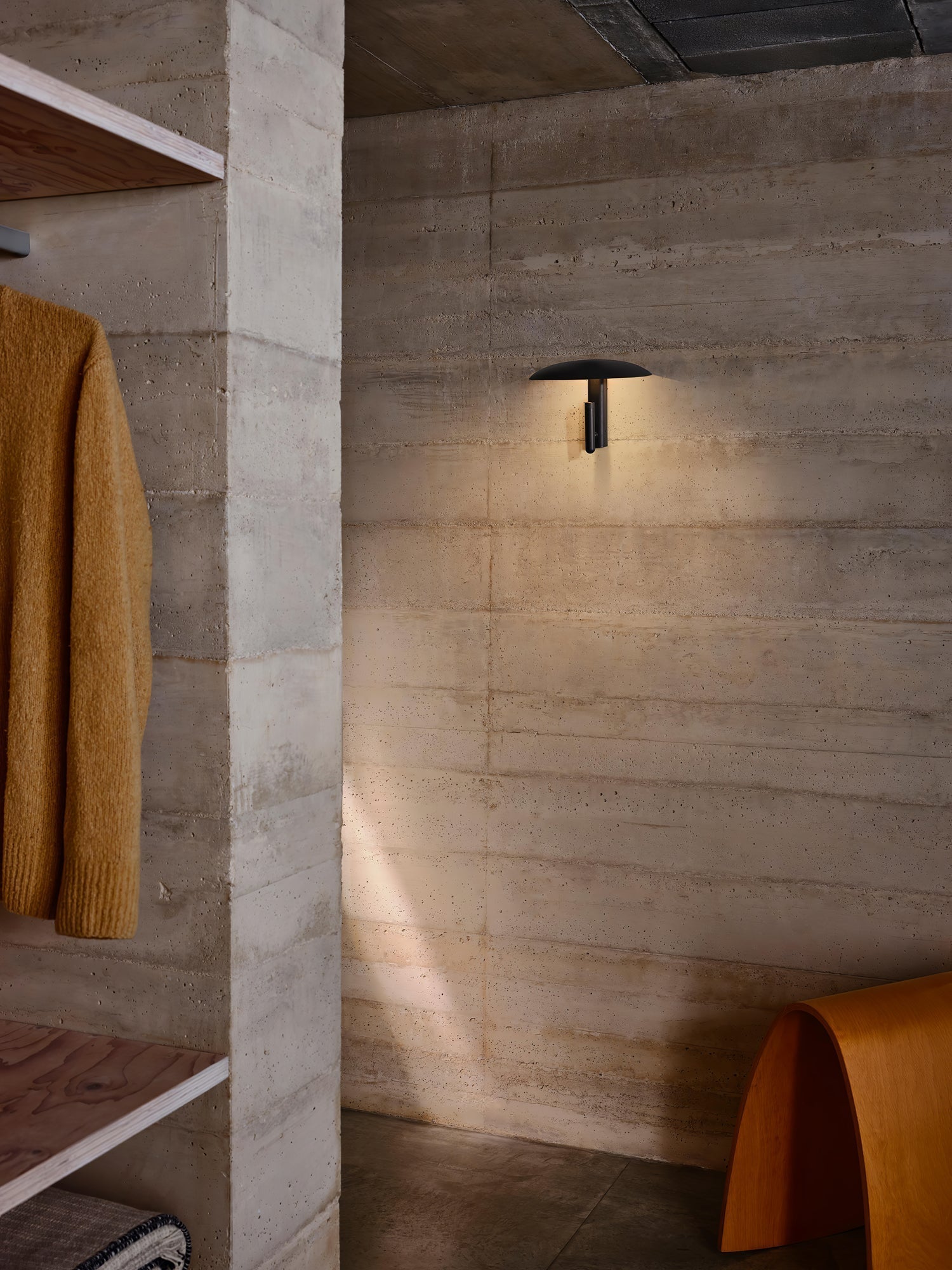 Modern Konoha Adjustable Spotlight Wall Sconce Set of 2 Minimalist Bedside Reading Lamp