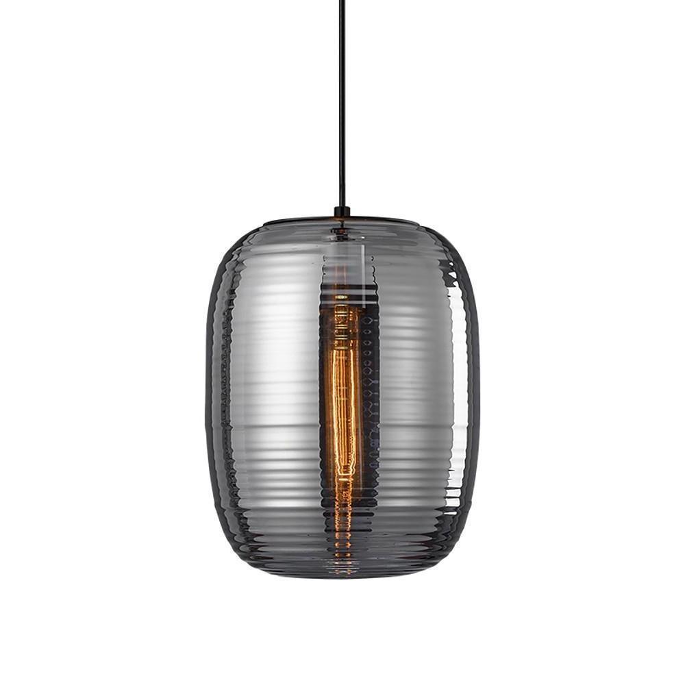 Modern Lantern Electroplated Glass Pendant Light Elegant Hanging Ceiling Fixture for Kitchen Island