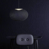 Modern Latticed Metal Mesh Pendant Light with Integrated LED for Living Room and Dining Areas