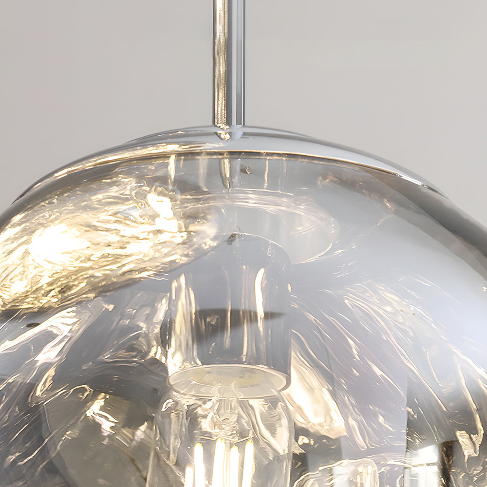 Modern Lava Acrylic Ball Pendant Light Luxury Artistic Chandelier for Dining Room and Bedroom