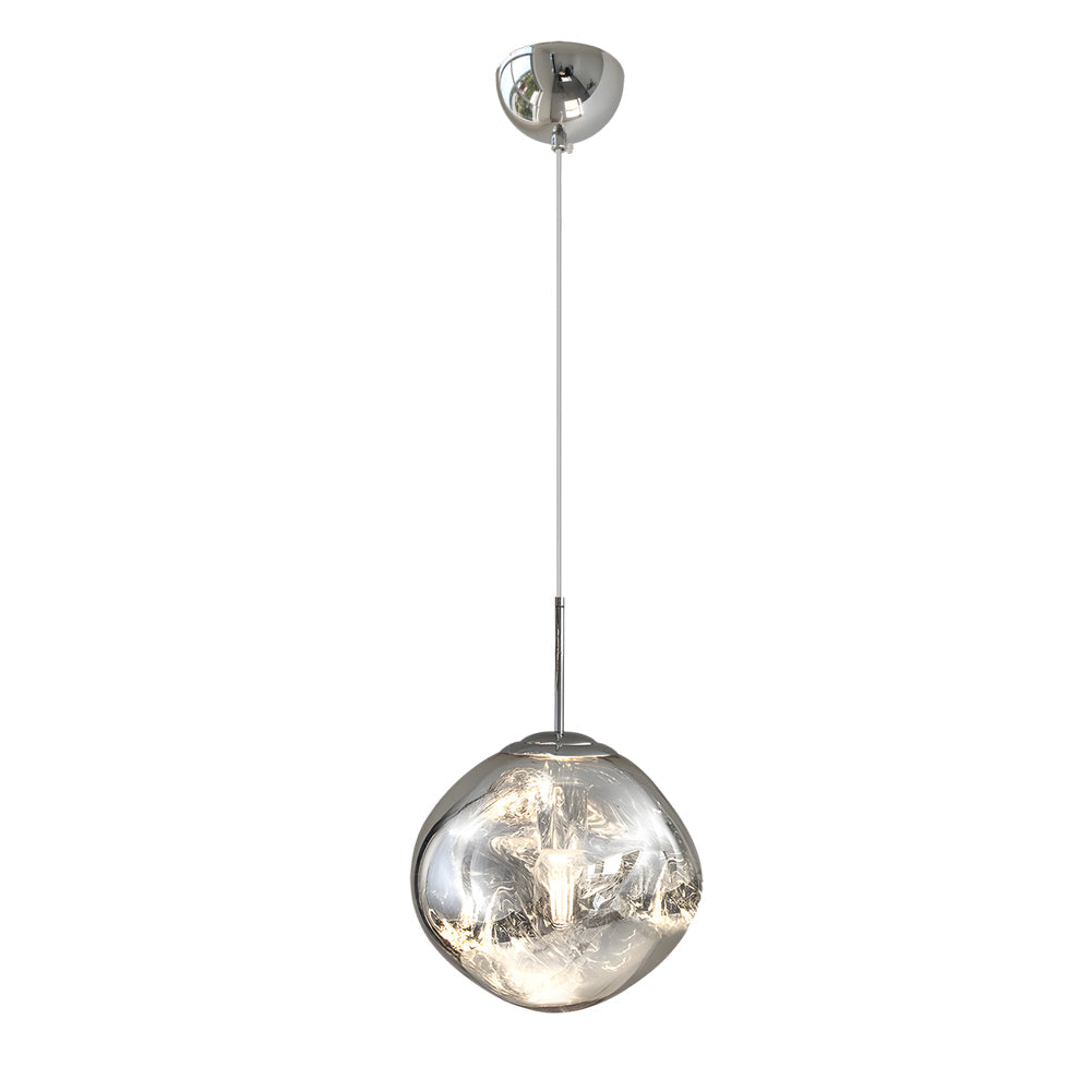 Modern Lava Acrylic Ball Pendant Light Luxury Artistic Chandelier for Dining Room and Bedroom