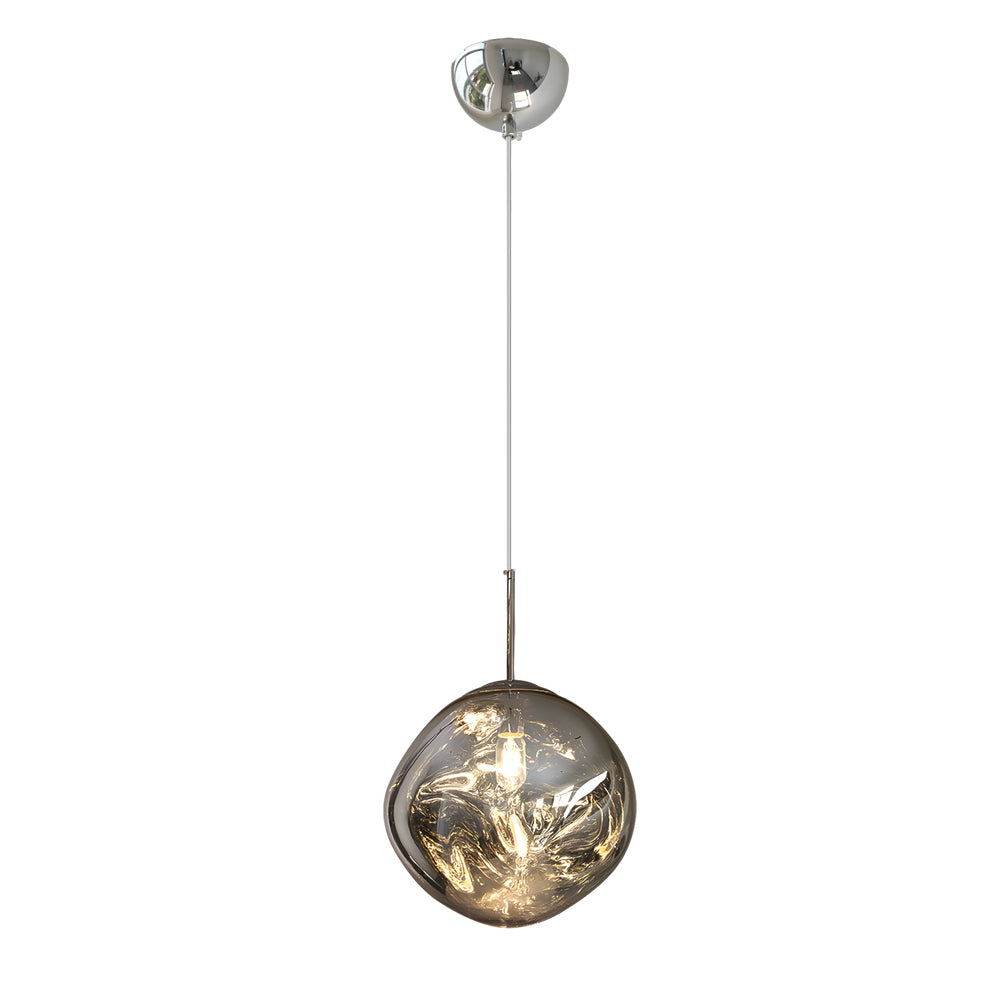 Modern Lava Acrylic Ball Pendant Light Luxury Artistic Chandelier for Dining Room and Bedroom