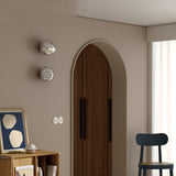 Modern Lava Melted Glass Wall Sconce Mirror Finish Indoor Accent Lighting