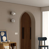 Modern Lava Melted Glass Wall Sconce Mirror Finish Indoor Accent Lighting