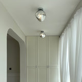 Modern Lava Melted Glass Wall Sconce Mirror Finish Indoor Accent Lighting
