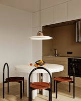 Modern Layered Metal LED Pendant Lamp with Tiered Shade for Kitchen and Dining Spaces