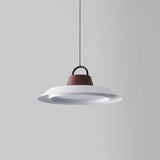 Modern Layered Metal LED Pendant Lamp with Tiered Shade for Kitchen and Dining Spaces