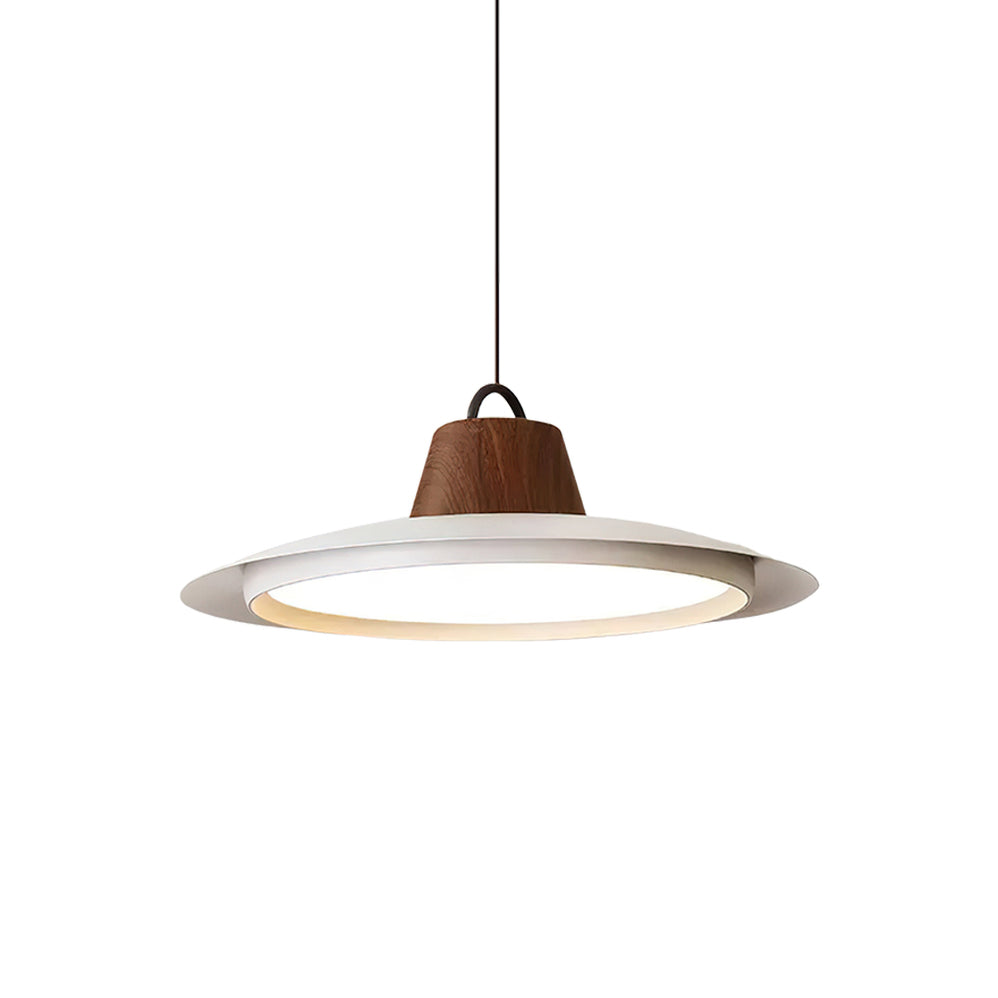 Modern Layered Metal LED Pendant Lamp with Tiered Shade for Kitchen and Dining Spaces