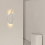 Modern Leaf Shaped LED Wall Sconce Minimalist Acrylic Iron Light for Living Room Bedroom