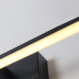 Modern LED Bathroom Vanity Light Linear Minimalist Wall Fixture in Aluminum for Mirrors and Cabinets