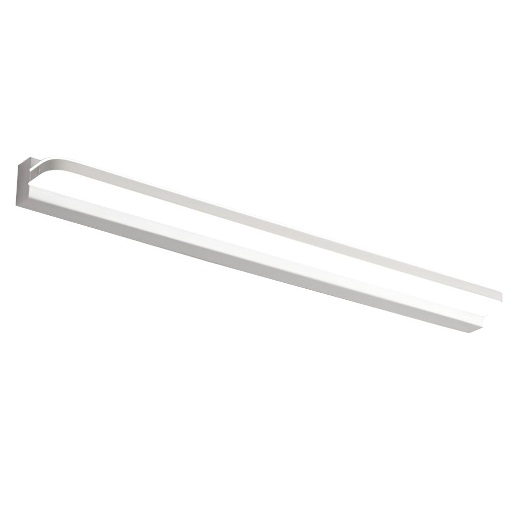 Modern LED Bathroom Vanity Light with Dual Directional Wall Mounted Iron Panel and Acrylic Shade