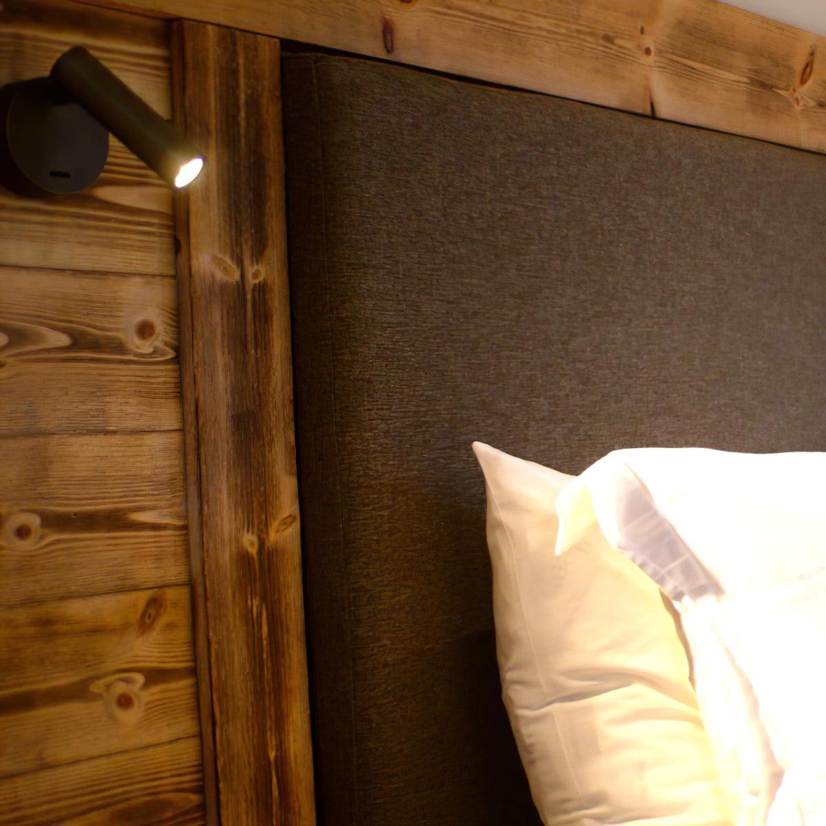 Modern LED Bedside Reading Lamp Wall Mounted Sconce for Bedroom and Living Room