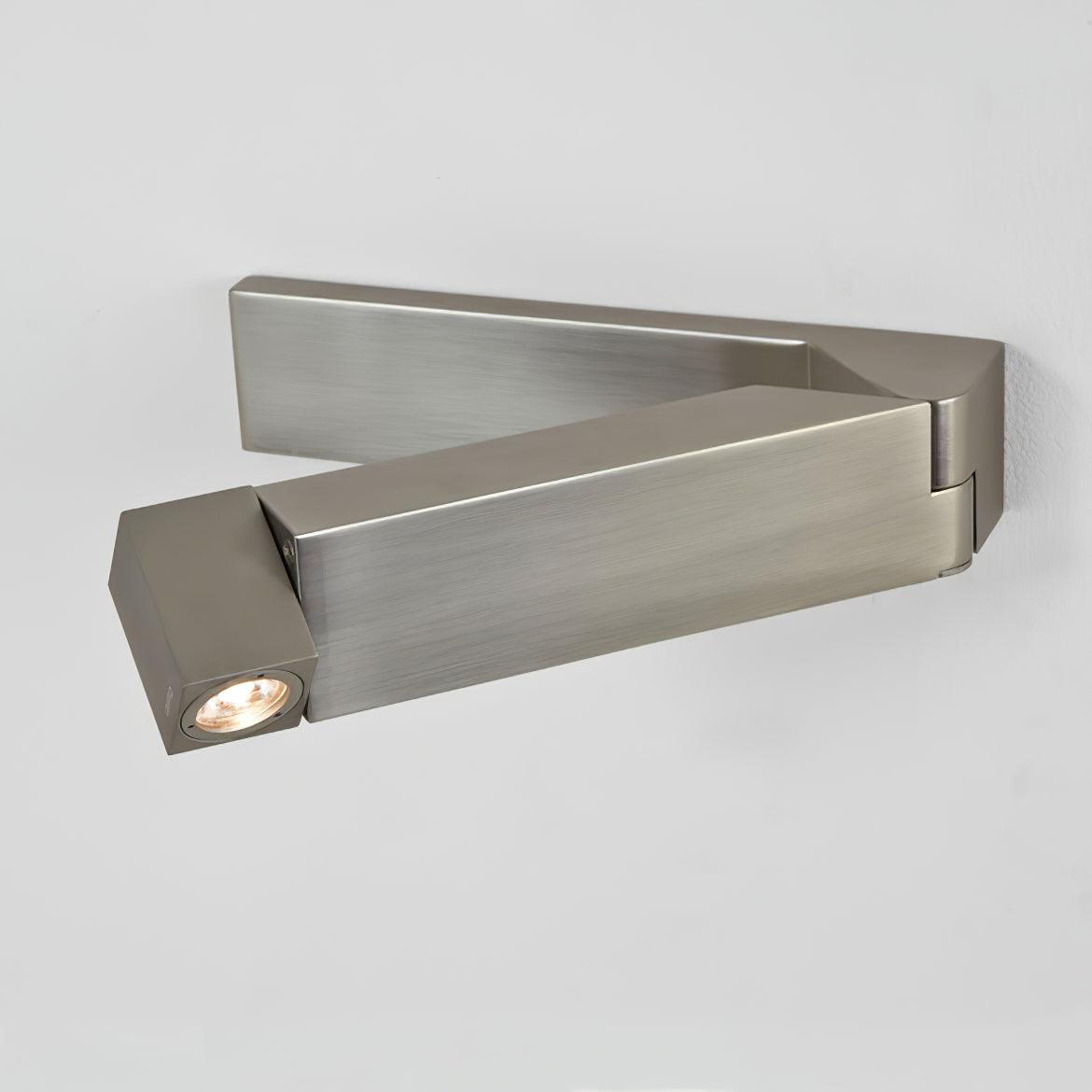 Modern LED Bedside Reading Wall Light with Pull Out Switch and Adjustable Sconce