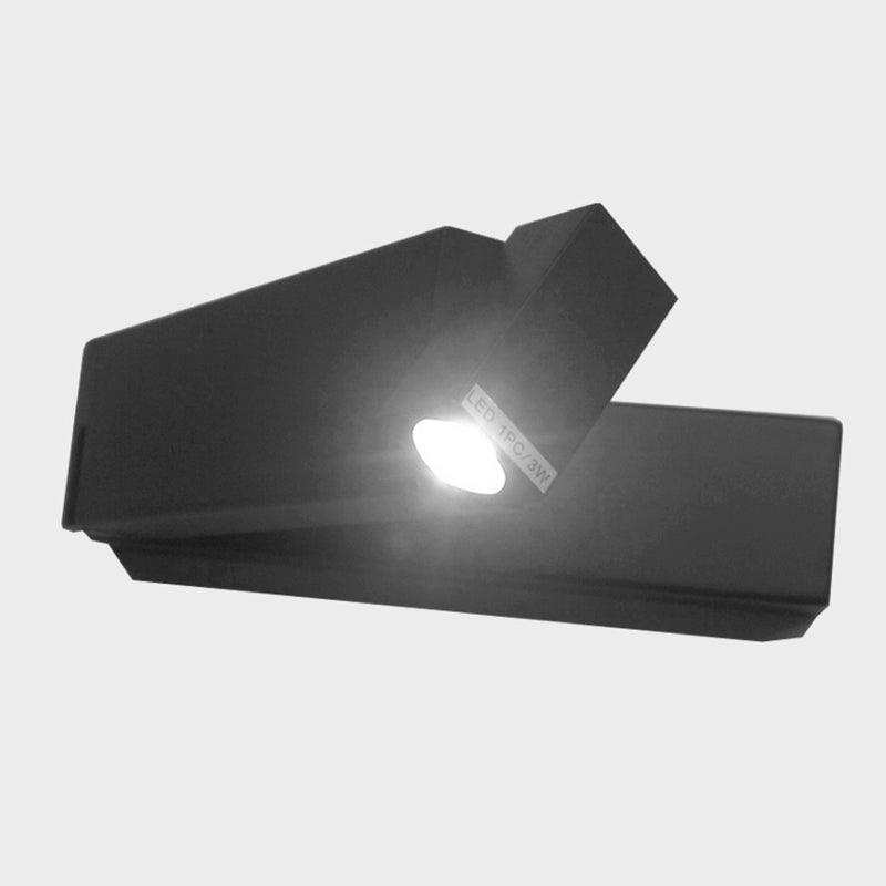 Modern LED Bedside Reading Wall Light with Pull Out Switch and Adjustable Sconce