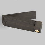 Modern LED Bedside Reading Wall Light with Pull Out Switch and Adjustable Sconce