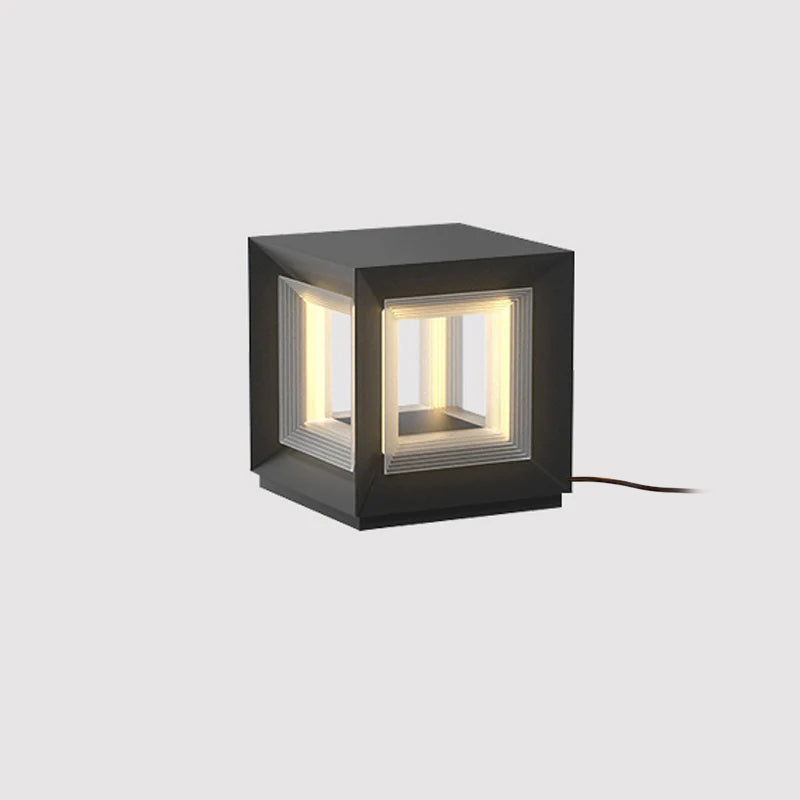 modern-led-cube-outdoor-post-light-waterproof-ip65-garden-pillar-column-lamp