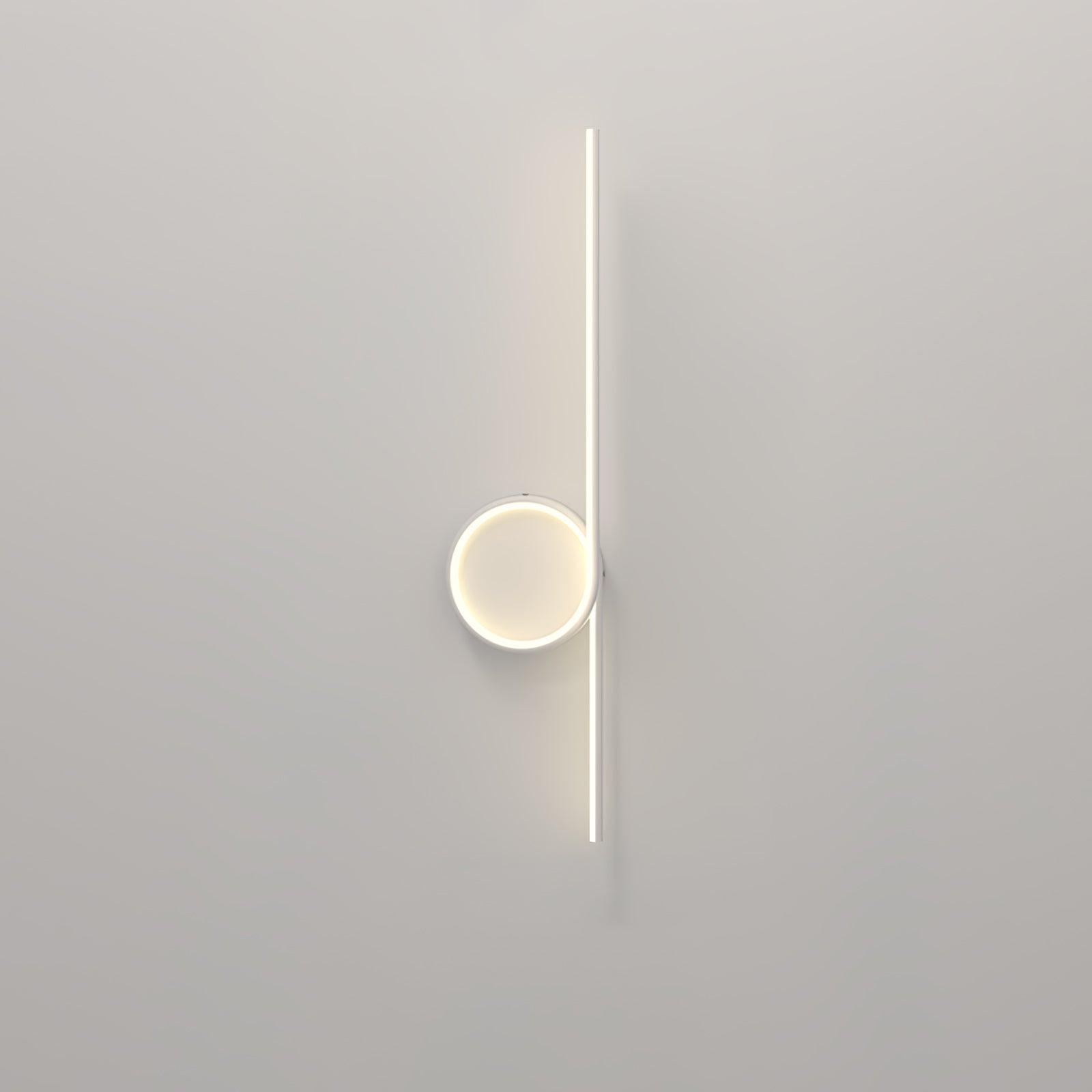 Modern LED Intertwined Ring Wall Sconce Rhythmic Circular Line Lighting Fixture