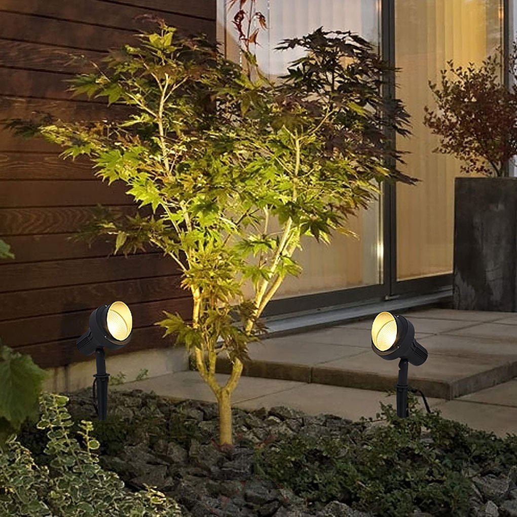 Modern LED Landscape Spotlights Waterproof Aluminum Outdoor Garden Lighting for Courtyard and Lawns