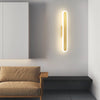 Modern LED Linear Wall Sconce with 3 Step Dimming and Minimalist Long Strip Design for Indoor Lighting