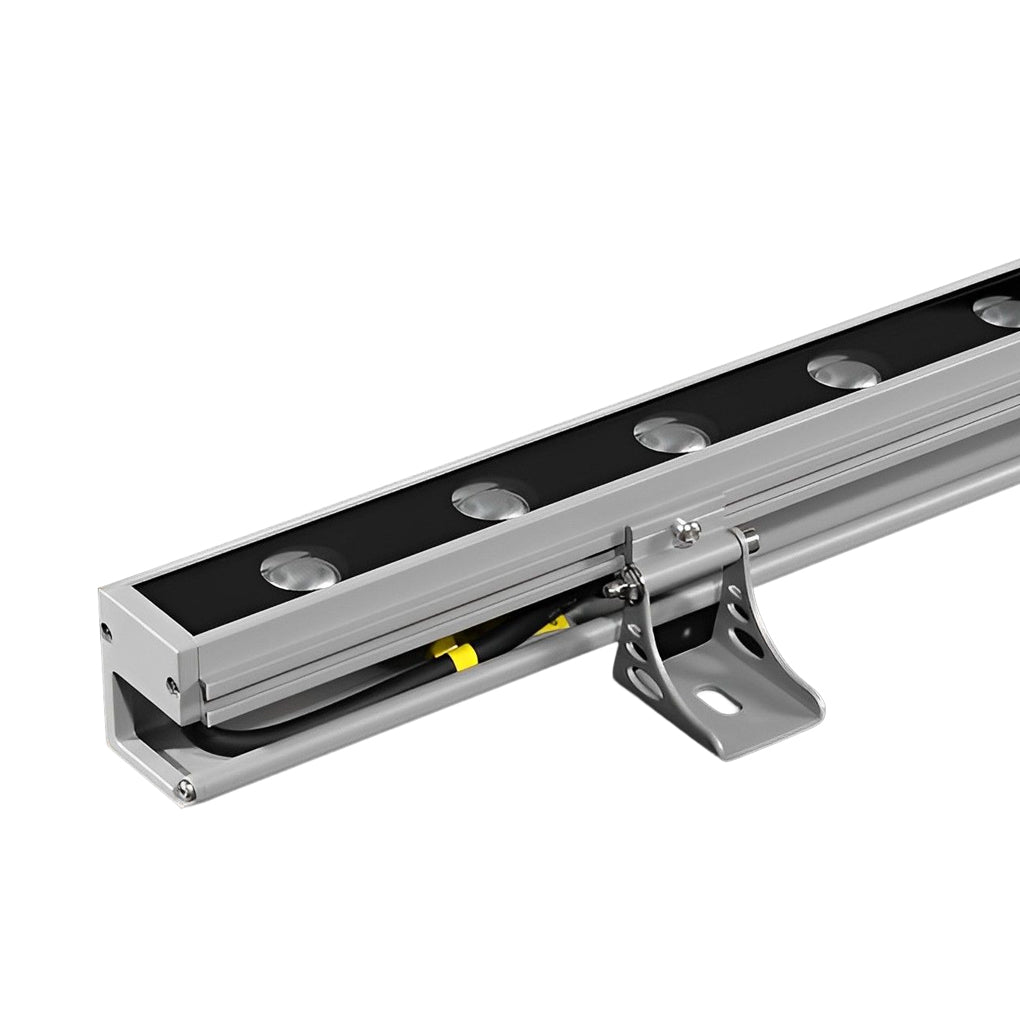 Modern LED Linear Wall Washer Outdoor Landscape Uplight with Anti Glare Baffle IP65 Aluminum