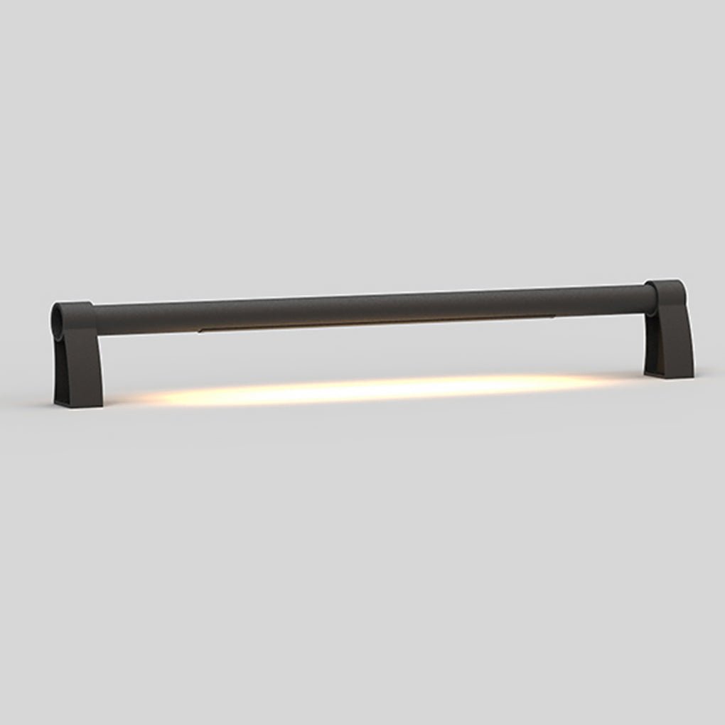 Modern LED Outdoor Guardrail Light Waterproof 2 Meter Fence Aisle Lighting Gray
