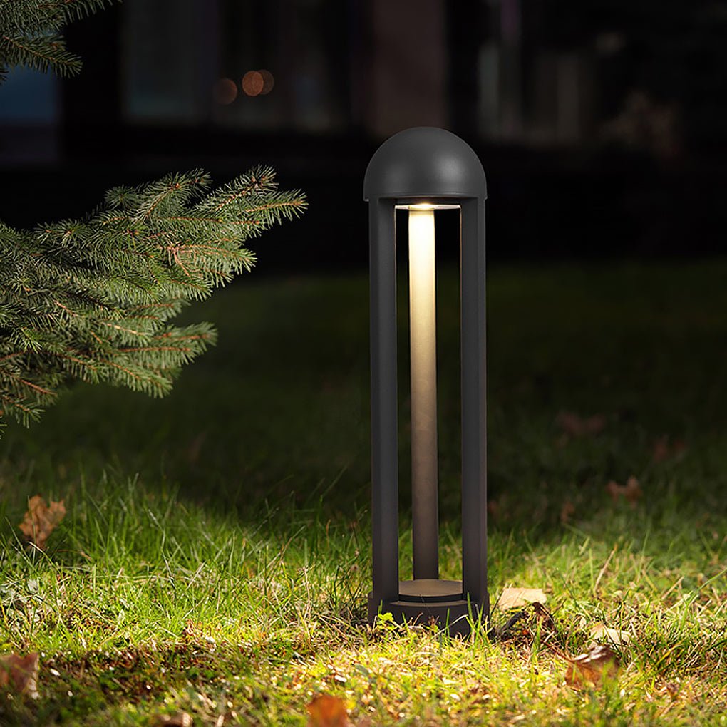 Modern LED Outdoor Landscape Path Light Waterproof Garden Bollard Lamp for Villa Courtyard