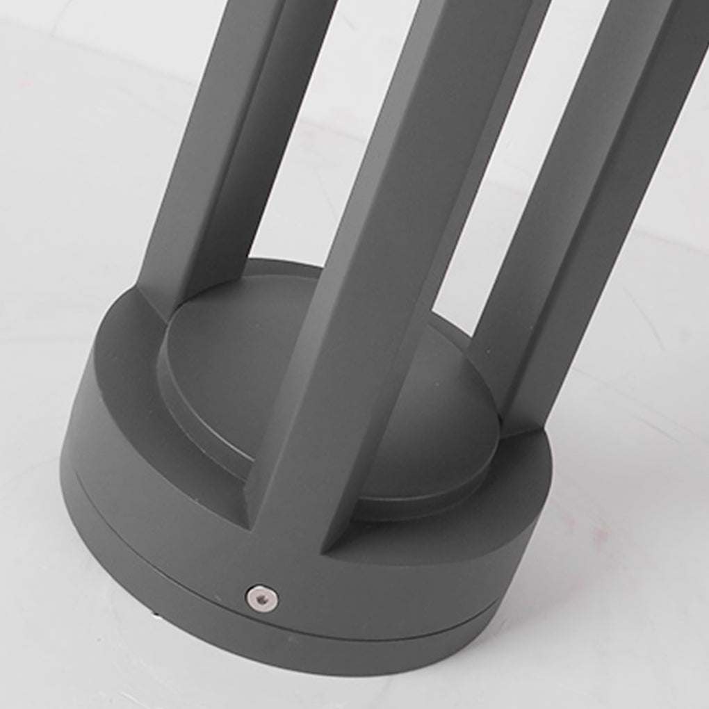 Modern LED Outdoor Landscape Path Light Waterproof Garden Bollard Lamp for Villa Courtyard