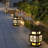 Modern LED Outdoor Post Light Waterproof Black Stainless Steel Pillar Lamp for Garden and Deck