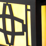 Modern LED Outdoor Post Light Waterproof Black Stainless Steel Pillar Lamp for Garden and Deck
