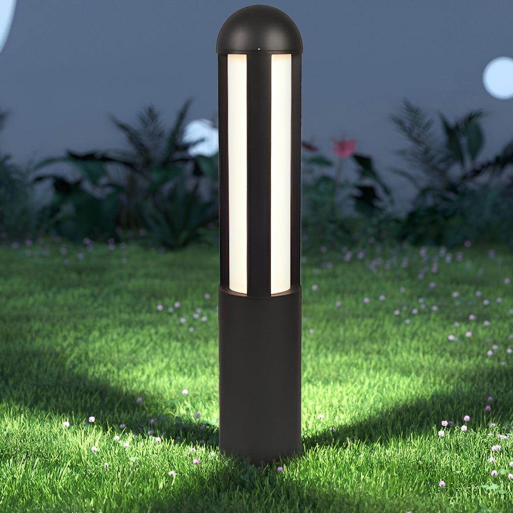 Modern LED Outdoor Post Lights Waterproof Minimalist Garden Pathway Lawn Lamp for Landscape