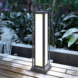Modern LED Outdoor Post Lights Waterproof Stainless Steel Garden Pathway Deck Lighting Landscape Pillar Lamps