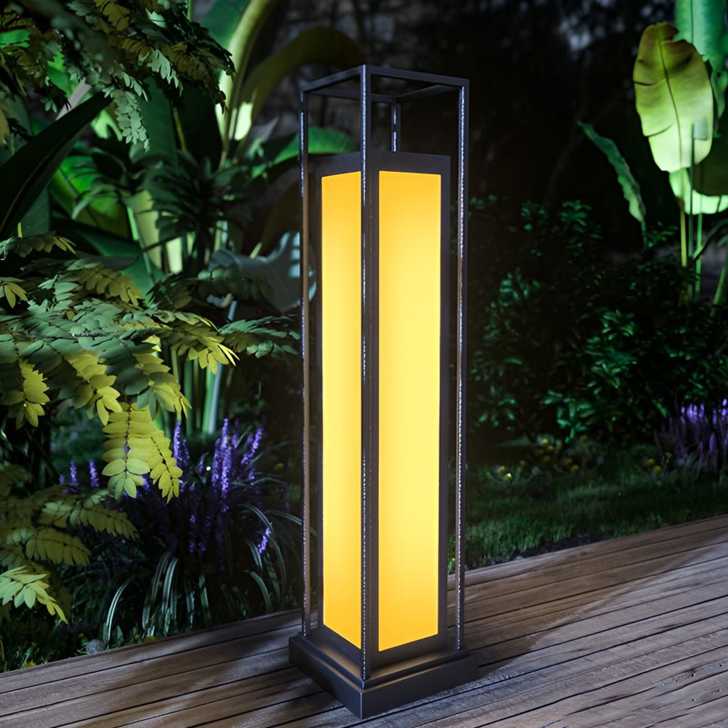 Modern LED Outdoor Post Lights Waterproof Stainless Steel Garden Pathway Deck Lighting Landscape Pillar Lamps