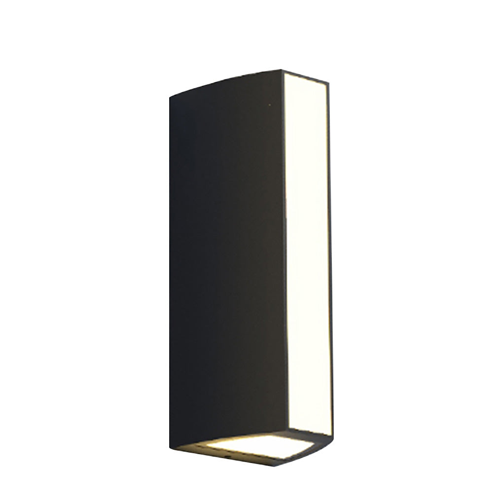 Modern LED Outdoor Up and Down Wall Light Waterproof Exterior Sconce for Patio Porch and Garden