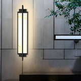 Modern LED Outdoor Wall Light Waterproof Exterior Sconce for Patio Courtyard Stainless Steel