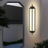 Modern LED Outdoor Wall Light Waterproof Exterior Sconce for Patio Courtyard Stainless Steel