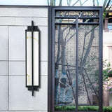 Modern LED Outdoor Wall Light Waterproof Exterior Sconce for Patio Courtyard Stainless Steel