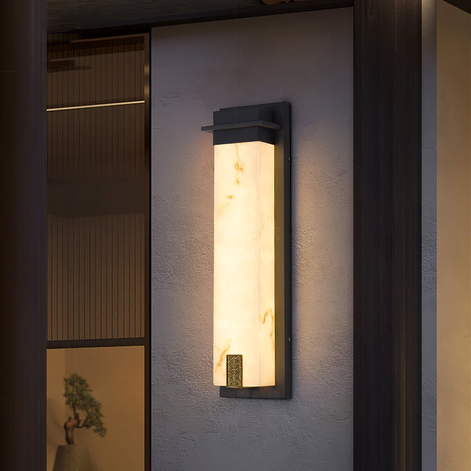 Modern LED Outdoor Wall Light Waterproof IP65 Exterior Bracket Lamp Garden Path Sconce