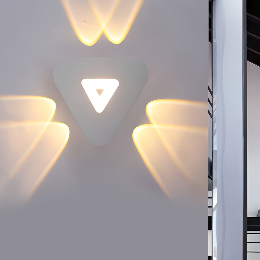 Modern LED Outdoor Wall Washer Sconce Waterproof Exterior Lighting for Villa and Garden