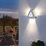 Modern LED Outdoor Wall Washer Sconce Waterproof Exterior Lighting for Villa and Garden