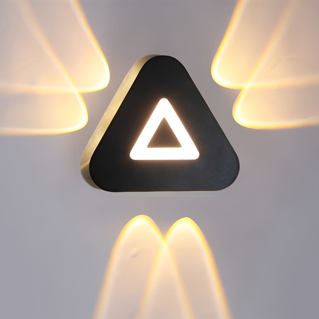 Modern LED Outdoor Wall Washer Sconce Waterproof Exterior Lighting for Villa and Garden