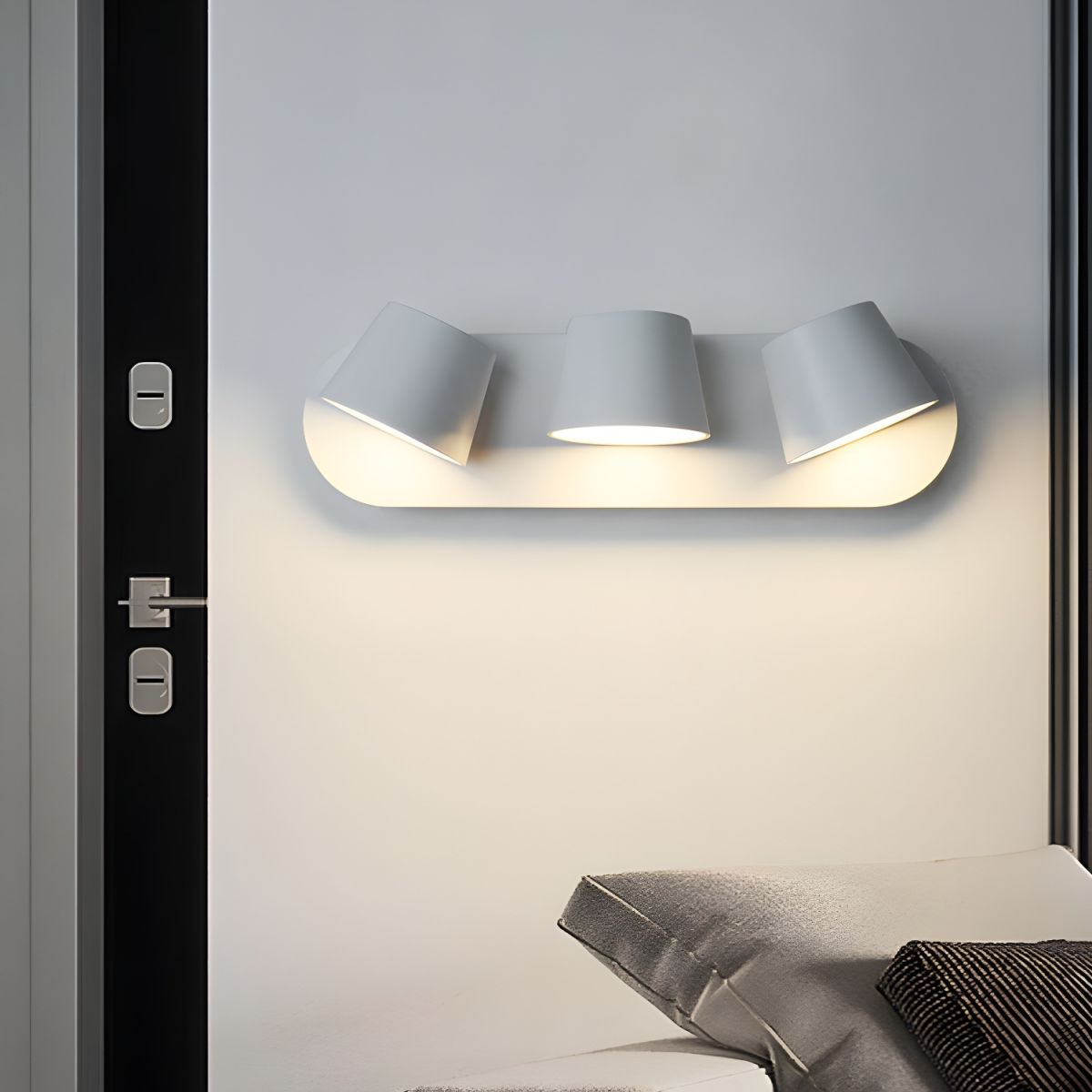 Modern LED Reading Wall Sconce with Rotatable Head and Adjustable Beam Angle