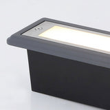 Modern LED Recessed Outdoor Path Lights Waterproof Landscape Step Lighting for Stairs and Decks