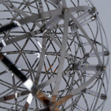 Modern LED Spark Ball Pendant Light Starry Night Fireworks Stainless Steel Chandelier
